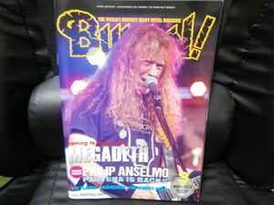 BURRN! // バーン 2023年3月号　　特集 MEGADETH