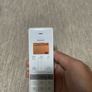 SHARP cordless handset JD-KS06 present condition goods 