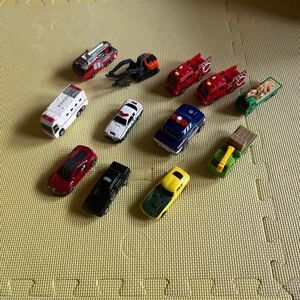 トミカ★TOMICA★ミニカー★車★パトカー★中古★おもちゃ★セット★ハッピーセット★おまけ★箱なし