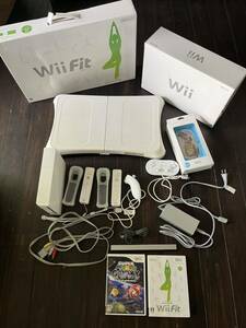 Wii★Wii Fit★任天堂★中古★本体★おもちゃ★ゲーム★ソフト★スーパーマリオギャラクシー★セット