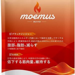 ｍｏｅｍｕｓ 【ダイエット サプリ】モエマス GABA ブラックジンジャー 機能性表示食品 15日分