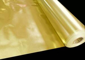  both sides lustre * metal enamel cloth ( Gold * width 90cm× length 10m volume )