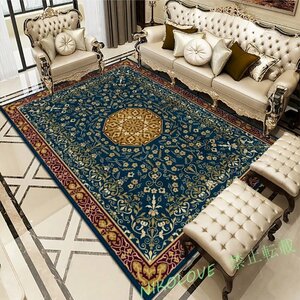 LD419☆レトロで ヨーロッパ式です ペルシャ絨毯 リビングルーム じゅうたんです 家庭用 滑り止め付 マットです140×200cm A06