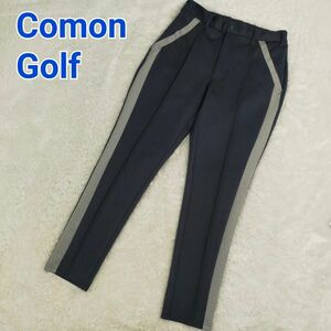 Comon Golf コモンゴルフ 春夏秋 ゴルフパンツ スウェットパンツ ネイビー × グレー 速乾ドライ ストレッチ XL