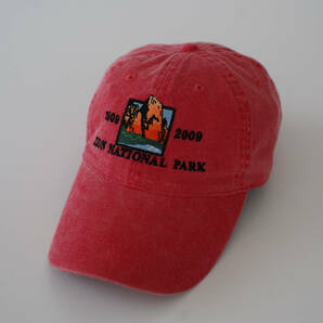 激レア 本間良二 ヴィンテージ ザイオン国立公園スーベニア キャップ帽子デニム シャンブレー BROWN BY 2-TACS 2tacs The Fhont SHOP山と道