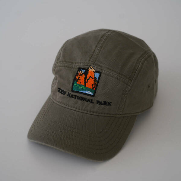 新品 激レア 本間良二 ヴィンテージ ザイオン国立公園 スーベニア キャップ 帽子 BROWN BY 2-TACS 2tacs The Fhont SHOP ryojihomma 山と道