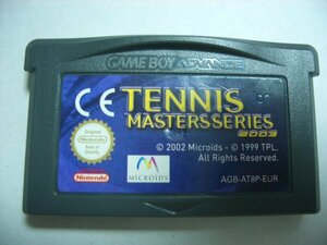 GBA 海外 (欧州)【ソフト のみ】テニスマスターズシリーズ 2003/Tennis Masters Series 2003/ミクロイズ(Microids) フランス /洋ゲー