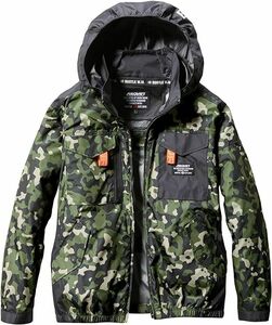 【送料一律300円】 XXL(3L)　新色マーリン　長袖　バートル 空調服　AC1151　2024年モデル　エアークラフト