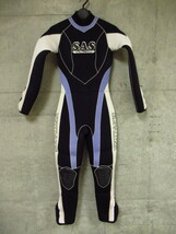 SAS エスエーエス SIGNALIZER ウェットスーツ 着丈約127㎝ 厚み約5mm ダイビング用品 レディース 管理6NT0427E-C07_画像1