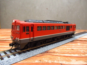  Tenshodo Tenshodo DF50 shape 501 serial number orange diesel locomotive HO gauge railroad model control 6J0501D-W2