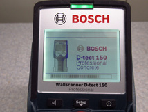 BOSCH ボッシュ コンクリート探知機 D-tect150 CNT ウォールスキャナー 測定器 管理6A0426A-A08_画像8
