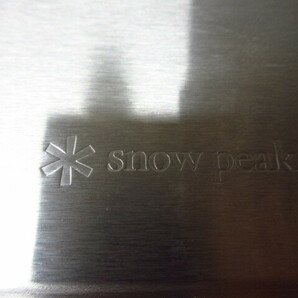 希少 snow peak スノーピーク MYテーブル ステンレストップ 廃盤品 アウトドア キャンプ 管理6NT0505D-C02の画像2
