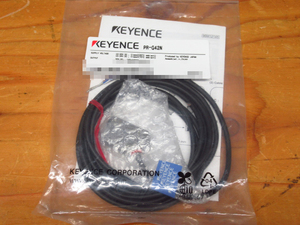 未使用品 KEYENCE キーエンス 角型 拡散反射型 ケーブルタイプ 120mm PR-G42N 管理6E0507G-YP