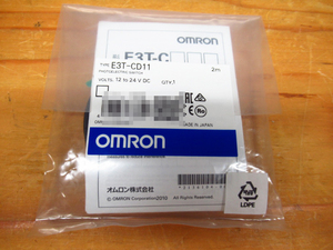 未開封品 OMRON オムロン E3T-CD11 2Mアンプ内蔵形光電センサ 管理6E0507H-YP