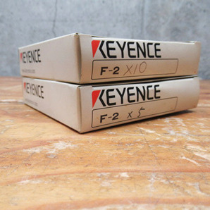 未使用品 KEYENCE キーエンス 長距離レンズ ファイバセンサ 透過型 F-2 15個セット 管理6M0510E-B8の画像3