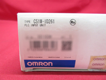 未使用 omron オムロン CS1W-ID261 PLC DC 入力ユニット 現状品 管理6R0513N-A7_画像2