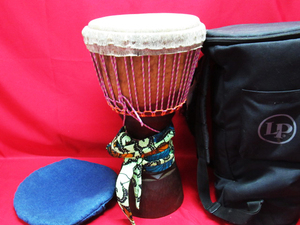  Jean be.. ethnic musical instrument surface width approximately 33. height approximately 59.Japan Percussion Center percussion instrument percussion instruments futoshi hand drum case attaching control 6R0513R-H7