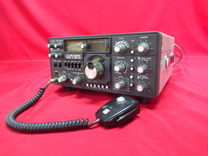 YAESU ヤエス FT-901 DM HF ALL MODE TRANSCEIVER トランシーバー / ハンドマイク ダイナミックマイク IMP 500Ω 付属 管理6J0515E-F1