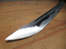 模造刀 日本刀 居合刀 全長約99cm 刃渡り約73cm 鞘抜き重量約855g 時代劇 侍 管理6k0513A-G01_画像2