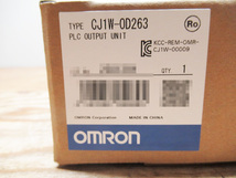 未開封品 OMRON オムロン CJ1W-OD263 CJシリーズ トランジスタ 出力ユニット 管理6Y0516O-B02_画像5