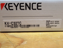 未使用品 KEYENCE キーエンス KV-C32TC 出力ユニット 管理6E0518M-A01_画像2