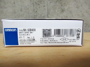 ★新品未開封 OMRON オムロン NX-SOD400 セーフティ出力ユニット 管理5J0812Q