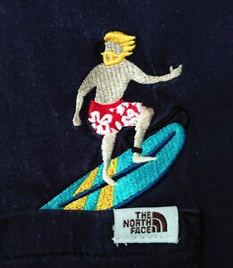 THE NORTH FACE★ザノースフェイス ホワイトレーベル レア！サーフィン サーファー 立体刺繍 ポケット Tシャツ L 