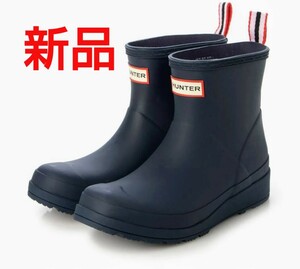  новый товар *HUNTER Hunter оригинал Play ботинки Short UK4 23cm UK5 24cm совершенно водонепроницаемый влагостойкая обувь сапоги fes Hunter Japan стандартный товар 