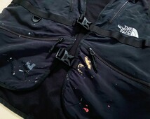 THE NORTH FACE★ザノースフェイスSTEEP VEST ペイント ペンキ加工 ビッグロゴ ベスト 1点物！激シブ ヴィンテージ_画像3