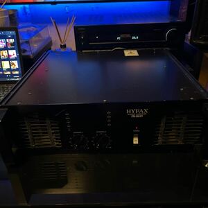 HYFAX ハイファックス PR-8023 パワーアンプ 500W×2ch 8Ω 不二音響　その2