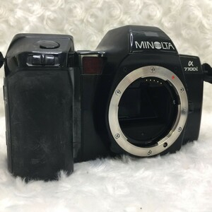 MINOLTA α7700i ミノルタ 35mm AF一眼レフカメラ Aマウント インテリジェントカード 分割測光 ストラップ付 ジャンク品 ／ 05-01076