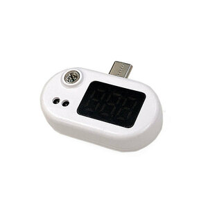 [P0091] Type-C スマートフォンポータブル温度計ミニ 非接触温度計