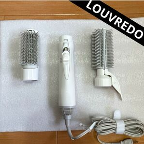 中古　LOUVREDO 復元スタイラー　ホワイト　真白　復元カールドライヤー　ルーヴルドー　ルーブルドー　低温　美髪　レヴィ　人気