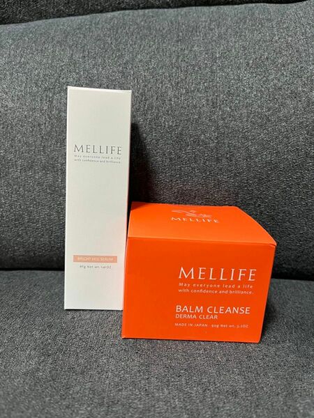 MELLIFE メリフ　バームクレンジング ダークマリア&ブライトヴェールセラム美容液セット 2個セット