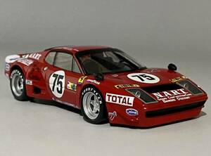 1/43 Ferrari 365 GT4 BB #75 16位 24h Le Mans 1977 ◆ N.A.R.T. | Francois Migault / Lucien Guitteny ◆ フェラーリ ル マン24 IMSA GT