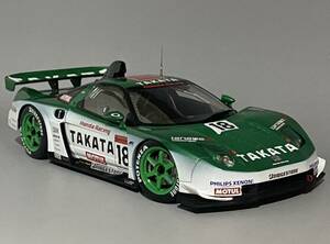 AUTOart 1/18 2004 JGTC GT500 Takata Dome Honda NSX #18 * Ryo Michigami / Sebastien Phillipe * Honda Auto Art 