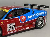 1/43 AF Corsa Motorola Ferrari F430 GTC #50 FIA GT 2007 ◆ GT2 Champions | Toni Vilander / Durk Muller ◆ フェラーリ _画像7