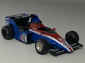 レア 1/43 Spirit Honda 201 1983 Stefan Johansson #40 HondaRA163-E 1.5V6t ◆ 1983 FIA F1 World Championship ◆ スピリット ホンダ