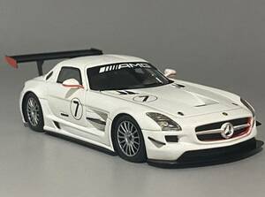 激レア Spark 1/43 Mercedes Benz SLS AMG GT3 ◆ 6.2L DOHC V8 ◆ スパーク メルセデスベンツ S1024