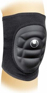 uhlsport( шерсть sport ) колено накладка Jr колени защита для черный U81704