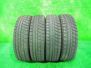 ★送料着払い★　145/80R12 ブリヂストン BS ブリザック VRX 2018年 4本 8部山! スタッドレス 冬タイヤ ライフ アルト　【送料着払】