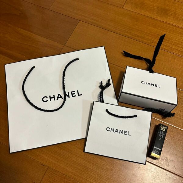 CHANEL ショッパー＆空箱セット