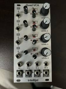 Intellijel Designs Quad VCAユーロラック モジュラーシンセ