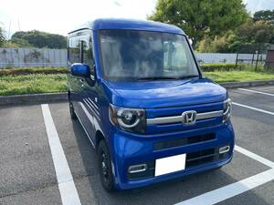 【個人出品】HONDA N-VAN Style Fun 外部電源入力端子付き 走行9,8万km 車検残あり ホンダセンシング ナビ バックモニター サイドモニター