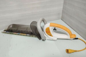 A069/ RYOBI リョービ HT-3521 ヘッジトリマ　園芸 造園 生垣バリカン 芝刈り 刃ケース付き【動作品】【中古】