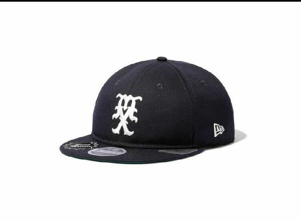 NEW ERA SAINT Mxxxxxx Retro Crown 9Fifty Navy ニューエラ セント マイケル レトロクラウン ネイビー スナップバック 調節 キャップ