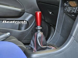 LAILE レイル アルミ・シフトノブ Type-EBR M12×1.25P レッド BRZ ZC6 2012/02～2020/08 MT