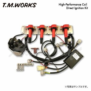 T.M.WORKS ハイパフォーマンスコイル ダイレクトキット カローラレビン AE86 4A-GEU S60.5～S62.4 AT車専用