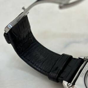 極美品 セイコー プレザージュ SARX051 自動巻き 6R15-03T0 23石 裏スケ 琺瑯ダイヤル 純正本革ベルト 腕時計 SEIKO メンズの画像5