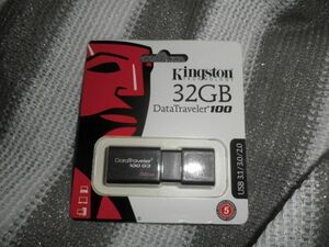 Kingston USB MEMORY 32GB USB3.0 DataTraveler 100 G3 DT100G3/32GB NO4